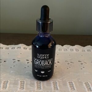 Suzanne Somers Blue Glass Dropper Serum Bottle